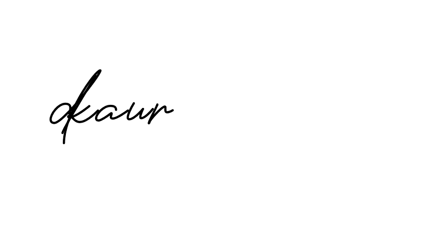 Signature of dkaur