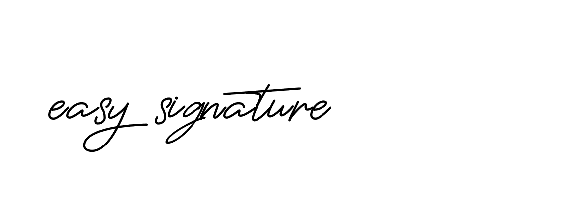 Signature of easy-signature