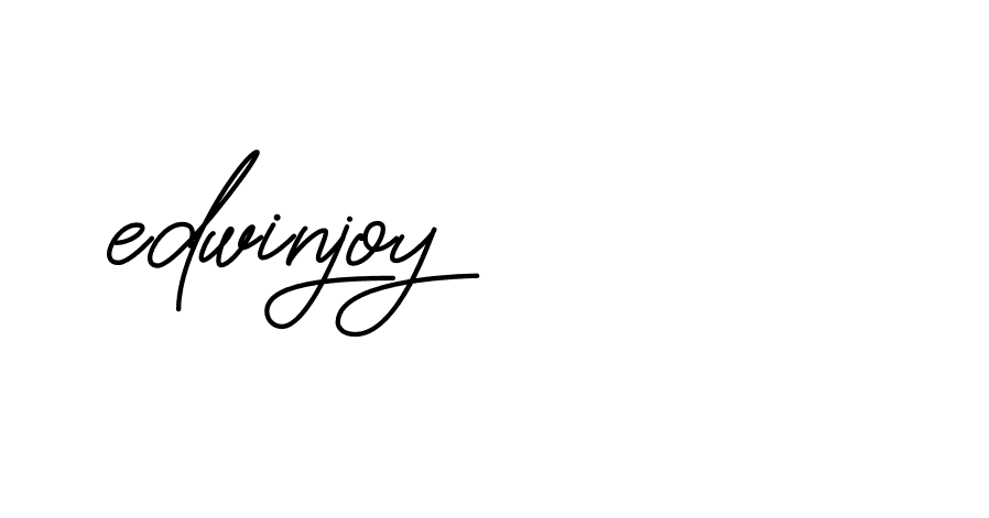 Signature of edwinjoy