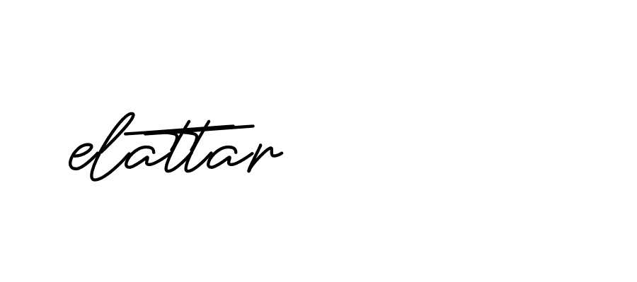 Signature of elattar