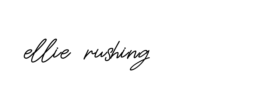 Signature of ellie-rushing