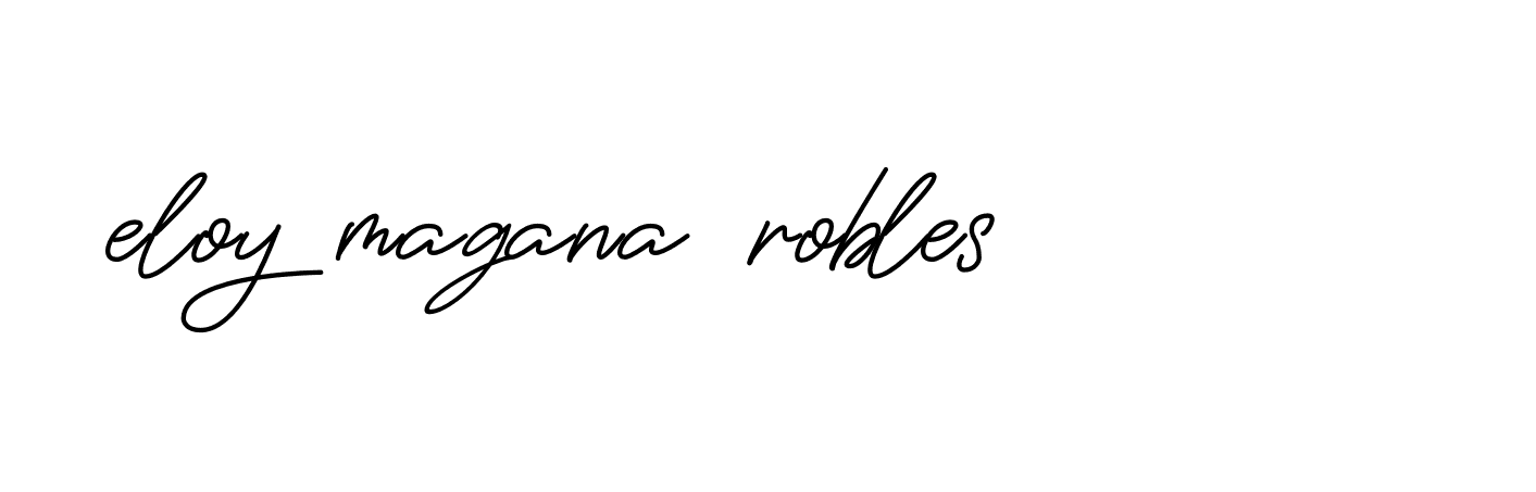 Signature of eloy-magana-robles