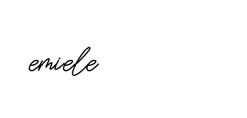 Signature of emiele