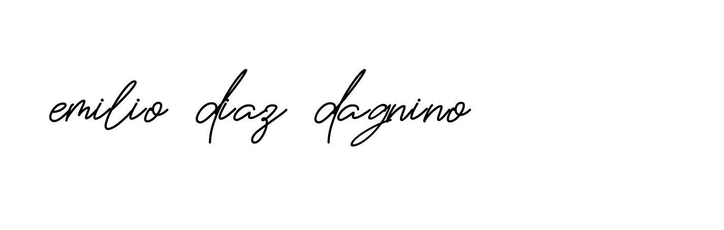 Signature of emilio-diaz-dagnino