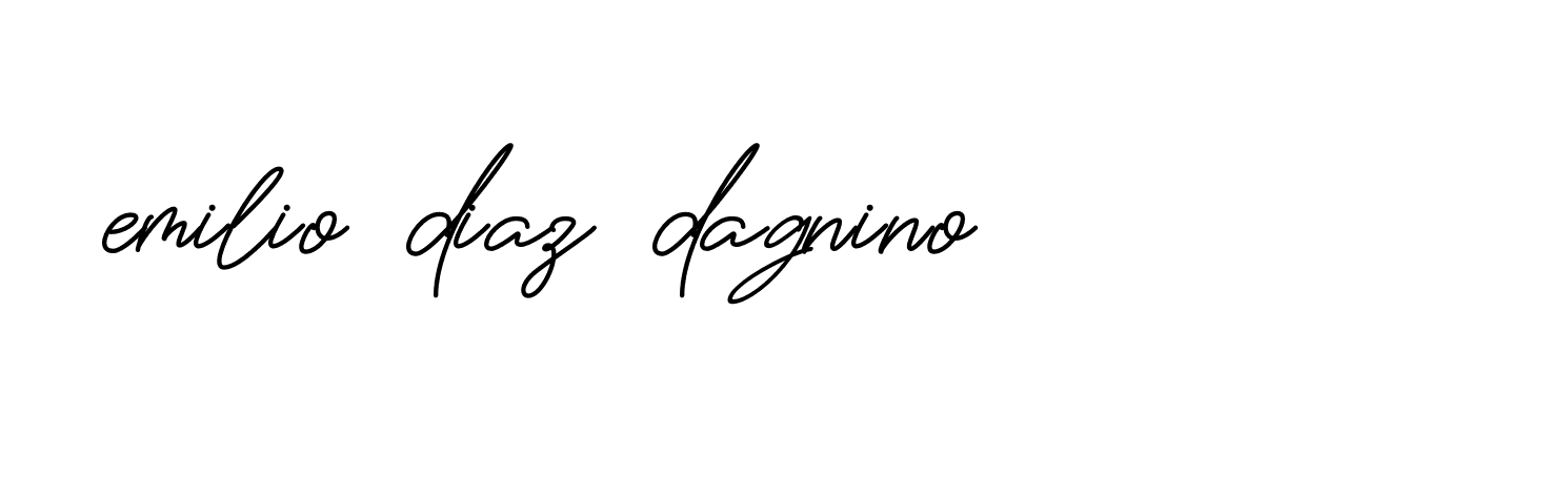 Signature of emilio-diaz-dagnino-