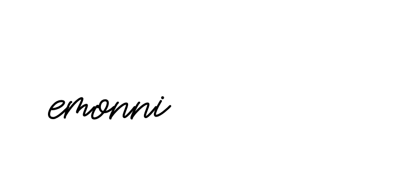 Signature of emonni