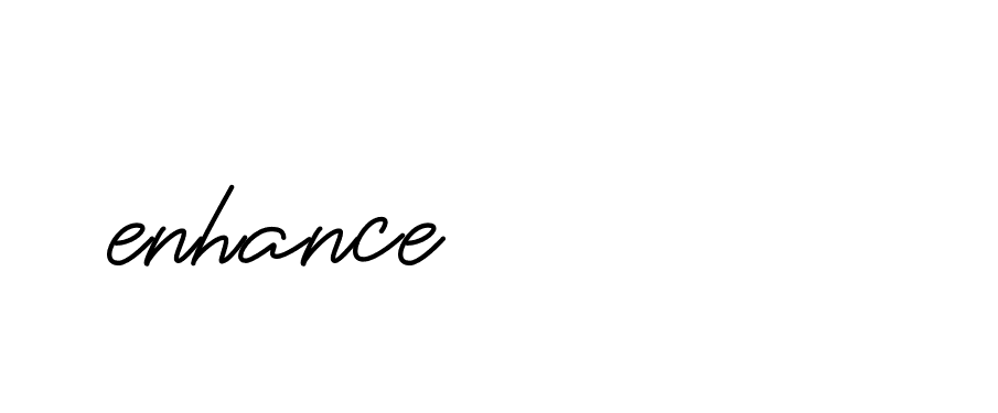 Signature of enhance