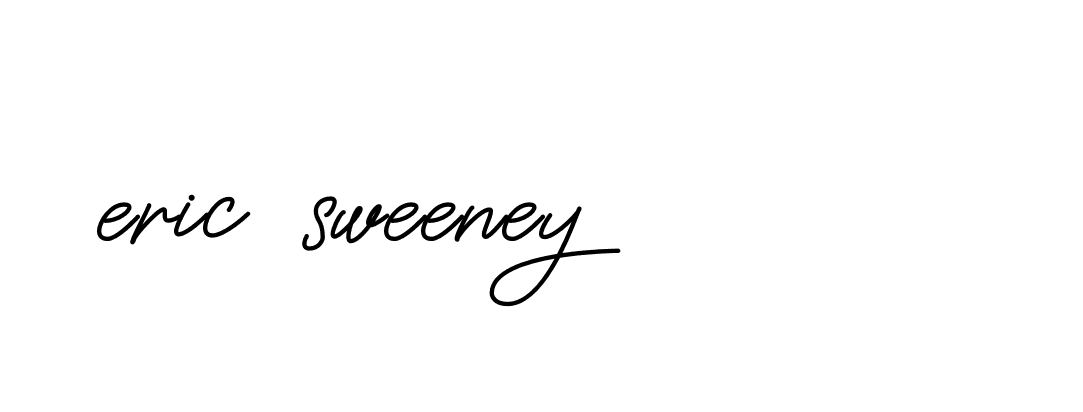 Signature of eric-sweeney