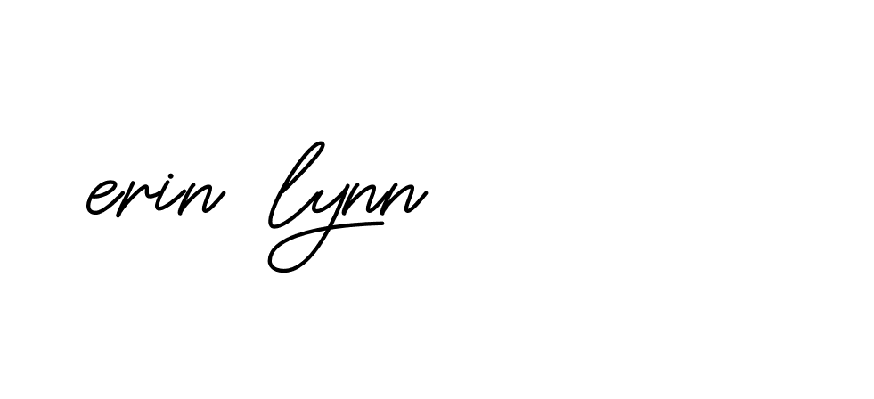 Signature of erin-lynn