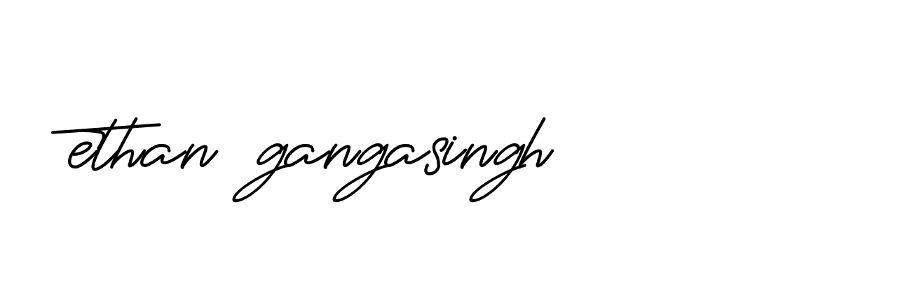 Signature of ethan-gangasingh