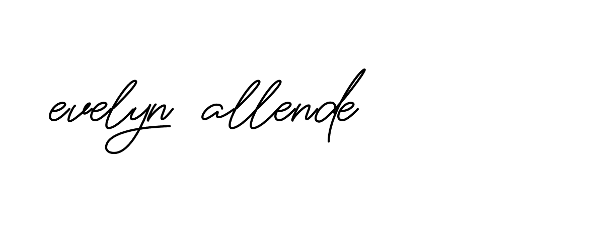 Signature of evelyn-allende