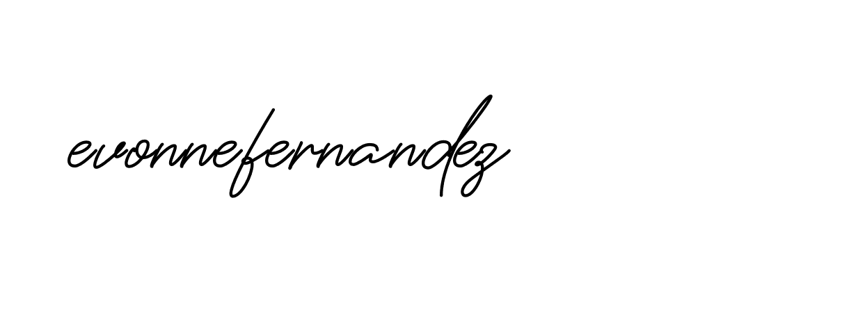 Signature of evonnefernandez