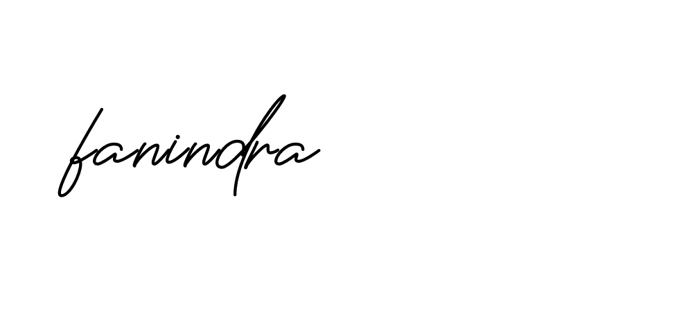 Signature of fanindra