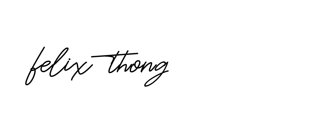 Signature of felix-thong