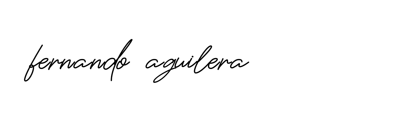 Signature of fernando-aguilera