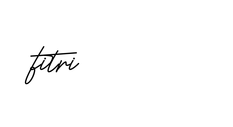 Signature of fitri