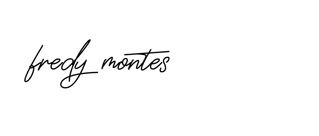 Signature of fredy-montes