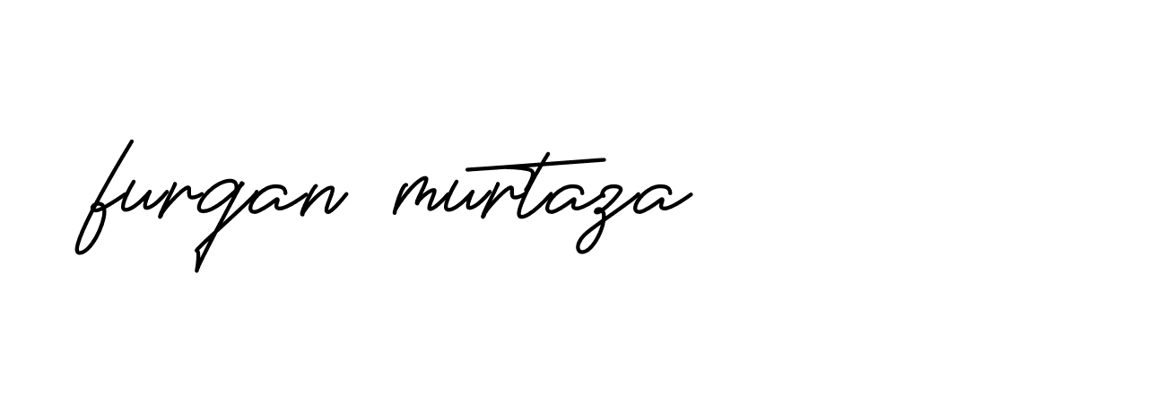 Signature of furqan-murtaza