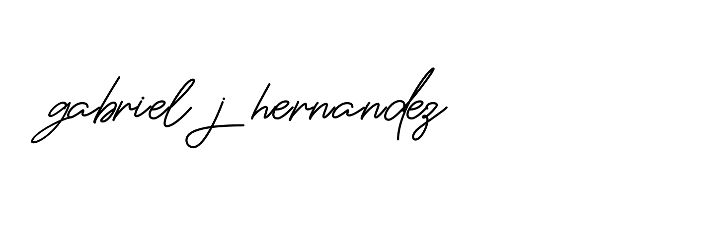 Signature of gabriel-j-hernandez