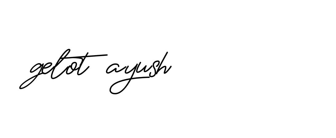 Signature of gelot-ayush