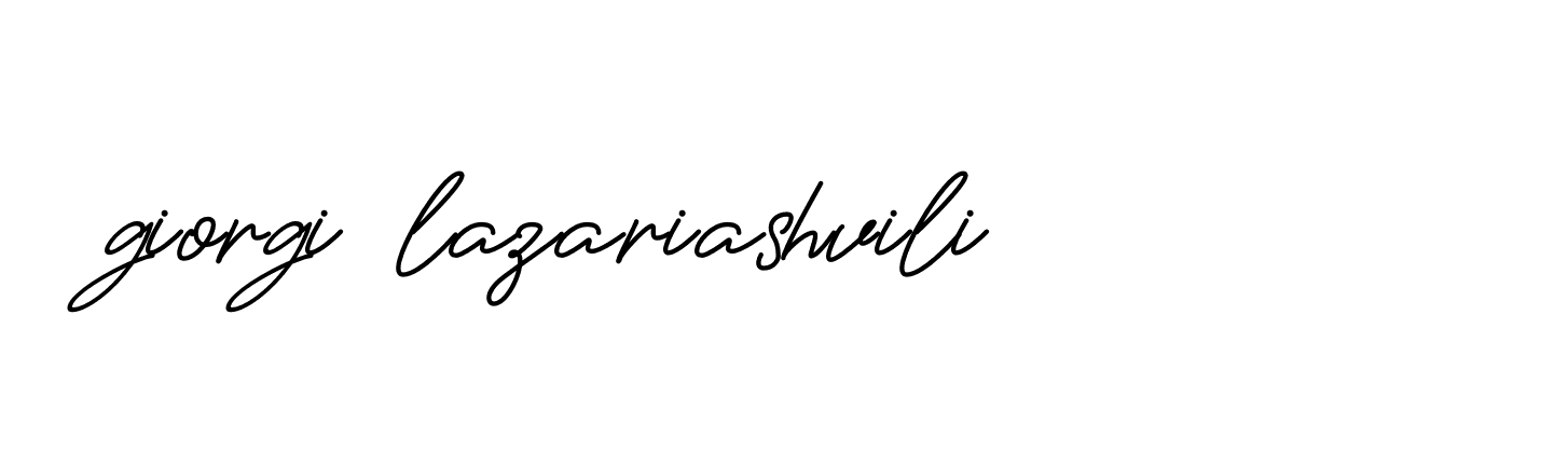 Signature of giorgi-lazariashvili