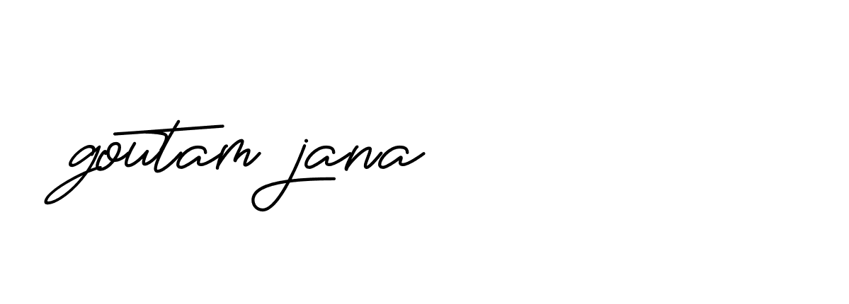 Signature of goutam-jana-