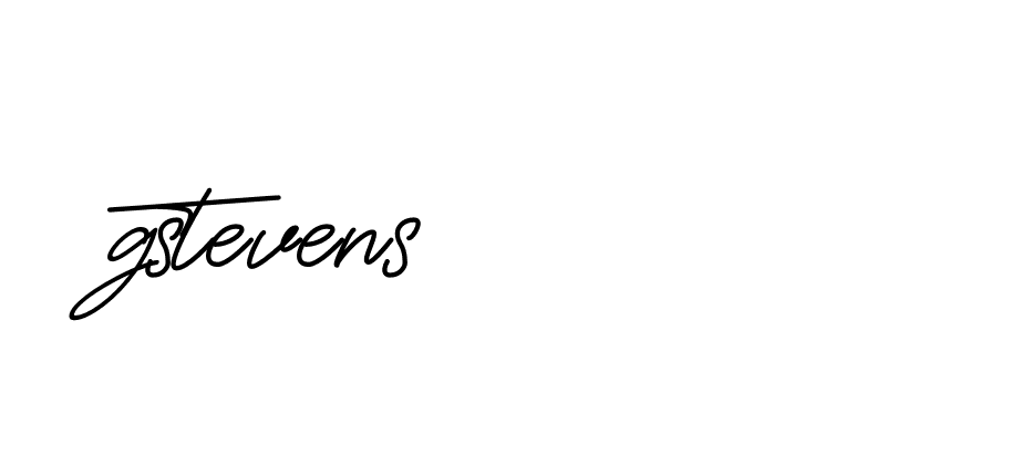 Signature of gstevens