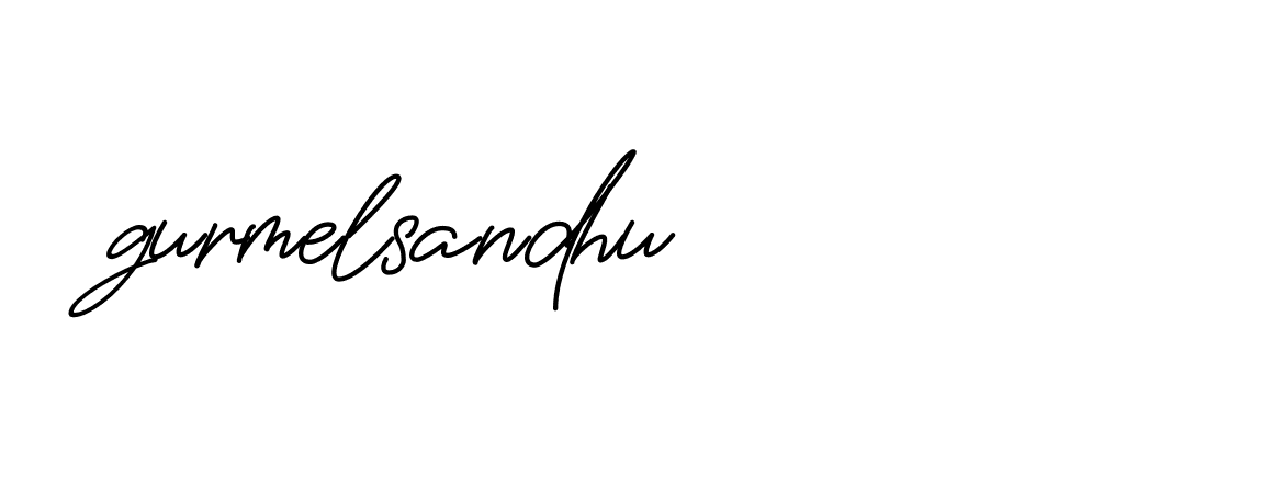 Signature of gurmelsandhu