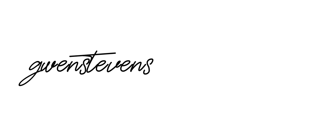 Signature of gwenstevens