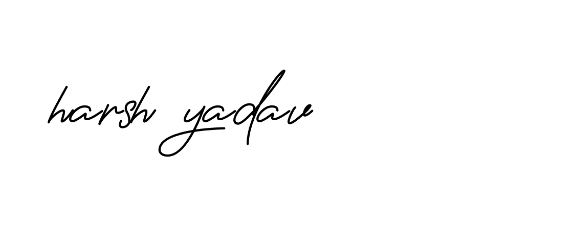 Signature of harsh-yadav