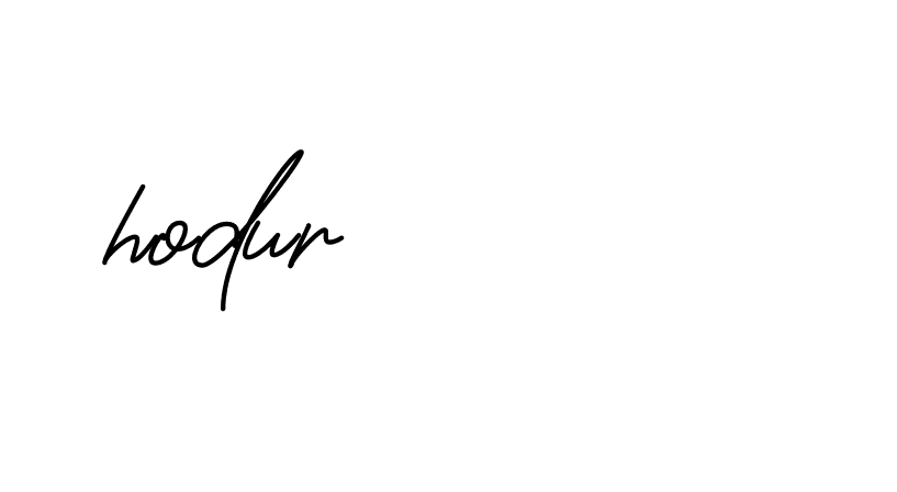 Signature of hodur