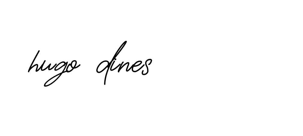 Signature of hugo-dines