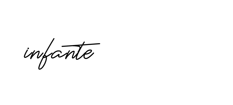 Signature of infante-