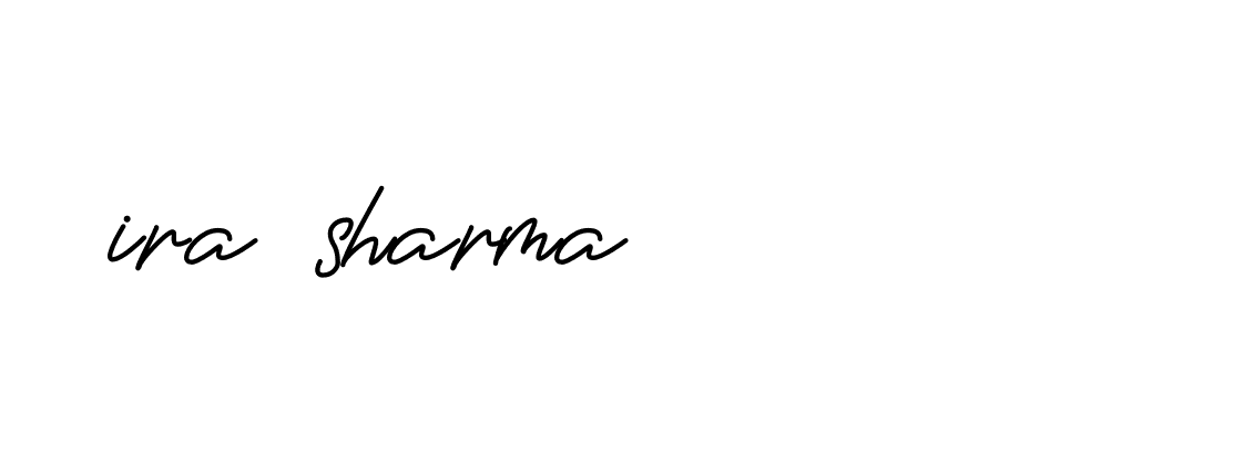 Signature of ira-sharma-