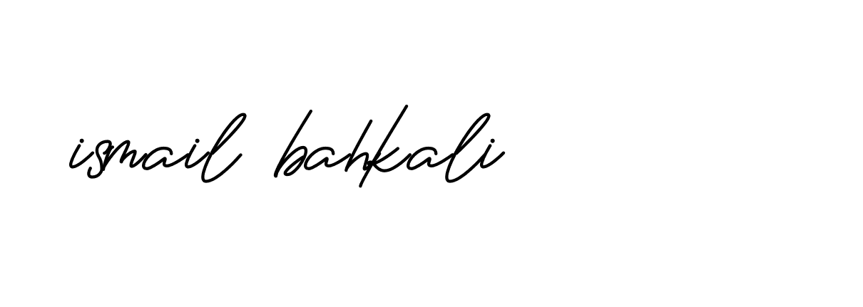 Signature of ismail-bahkali