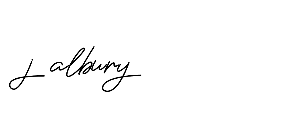 Signature of j-albury