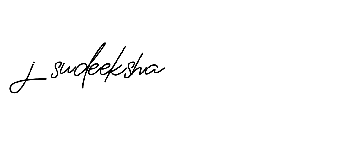 Signature of j-sudeeksha