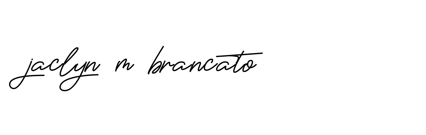 Signature of jaclyn-m-brancato