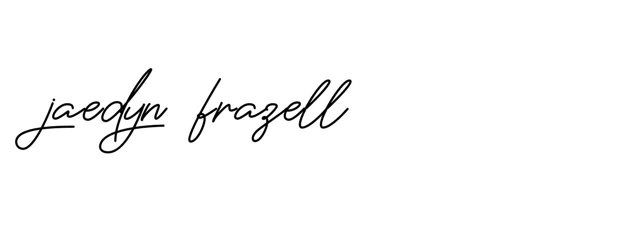 Signature of jaedyn-frazell