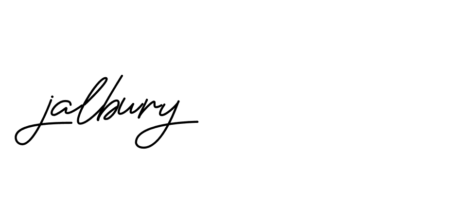 Signature of jalbury