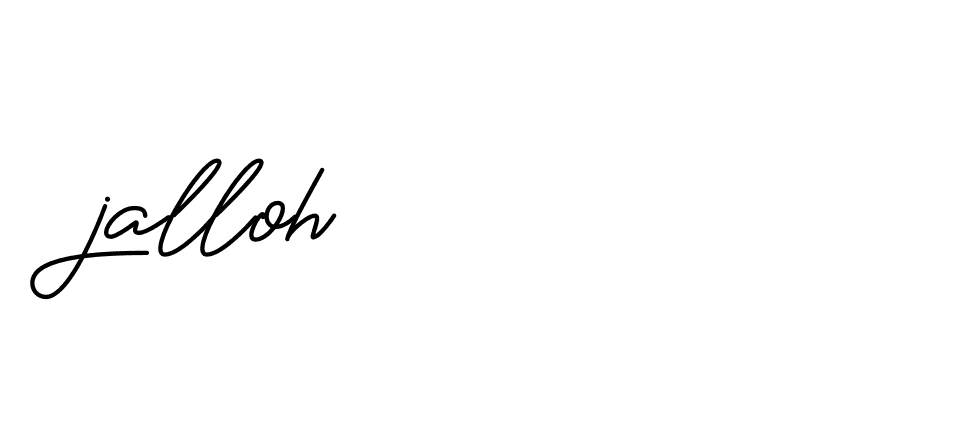 Signature of jalloh-