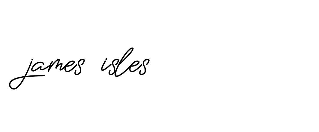 Signature of james-isles