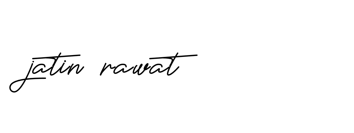 Signature of jatin-rawat