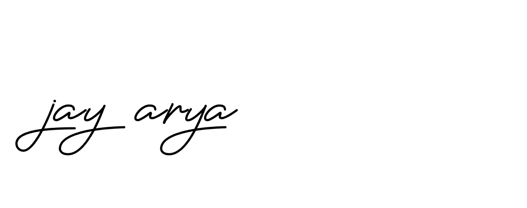 Signature of jay-arya