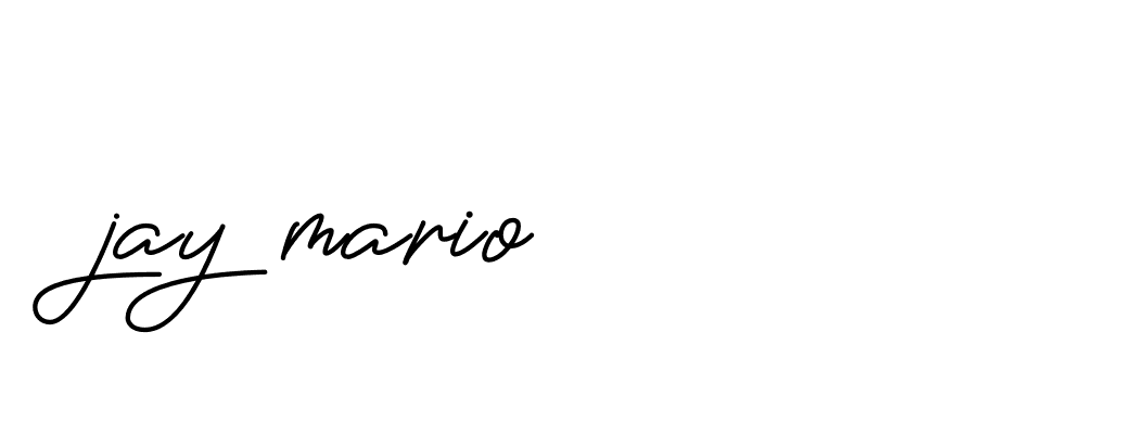 Signature of jay-mario