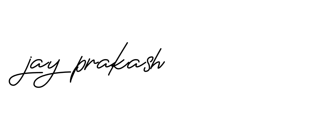 Signature of jay-prakash