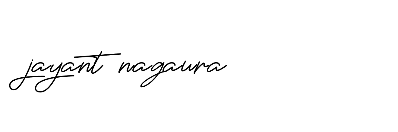 Signature of jayant-nagaura