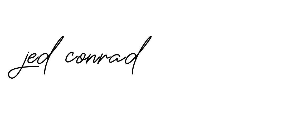 Signature of jed-conrad