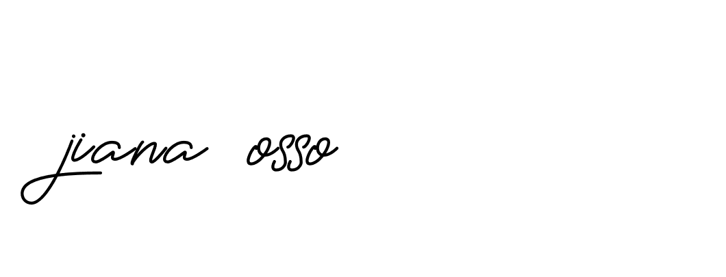 Signature of jiana-osso