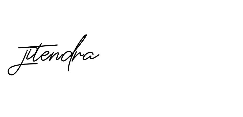 Signature of jitendra